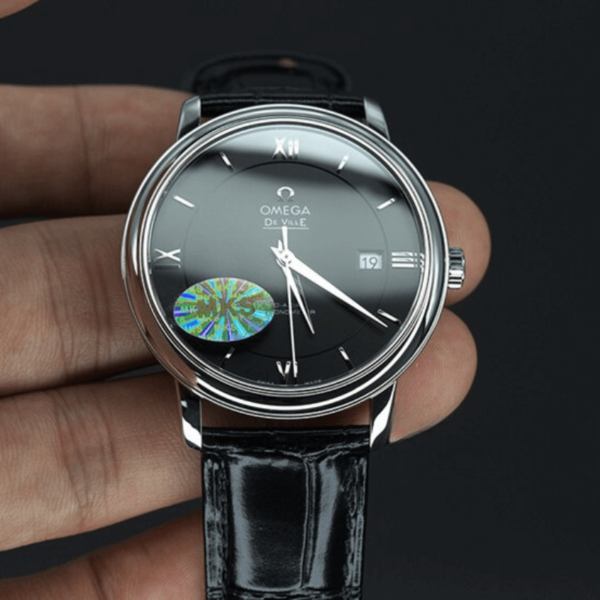 Replica Omega 41MM DE VILLE Black Dial - Image 2