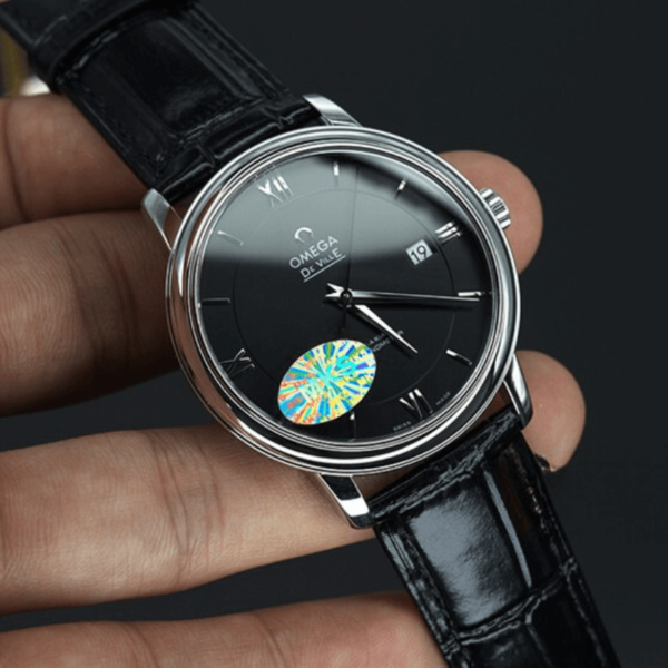 Replica Omega 41MM DE VILLE Black Dial - Image 3