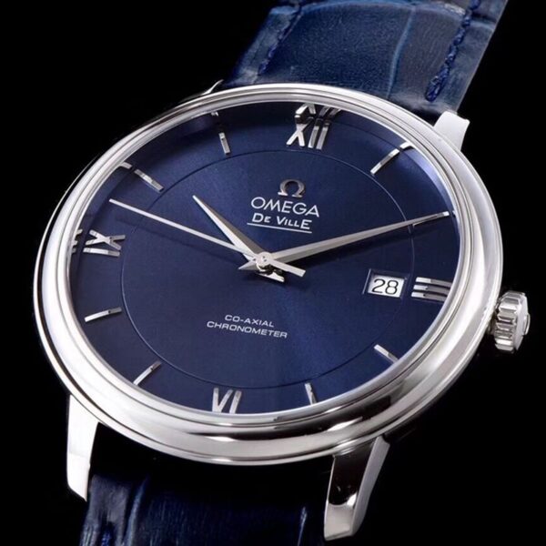 Replica Omega 41MM DE VILLE Blue Dial - Image 2