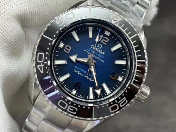 Replica Omega 45.5MM Planet Ocean ULTRADEEP 6000M Deep Sea - Black Dial - Image 2