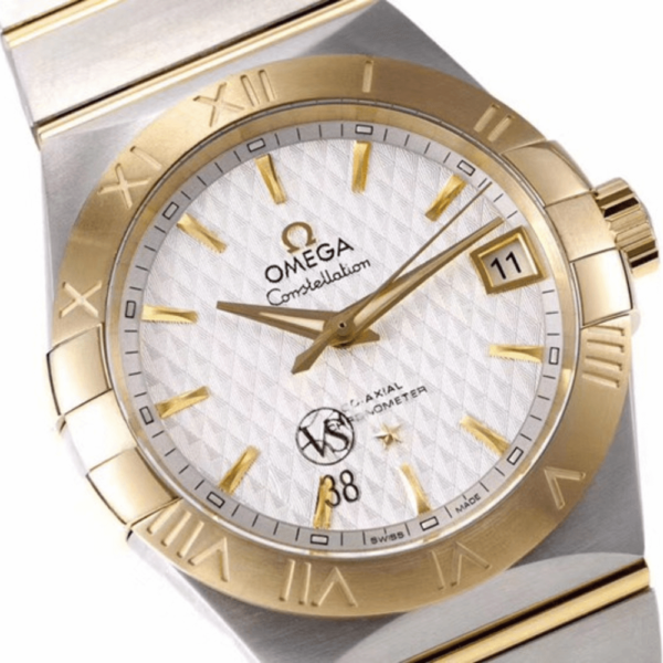 Replica Omega Constellation 38MM Gold White Dial - Image 2