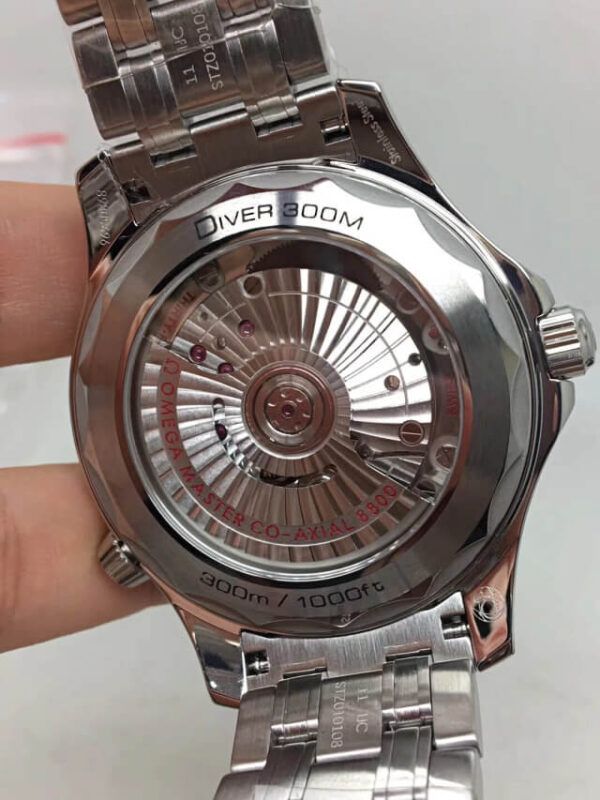 Replica Omega Seamaster 42MM 300M Grey Dial - Image 3