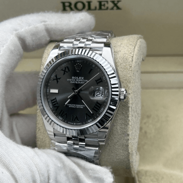 Replica Rolex Datejust Jubilee Roman Dial 41MM - Image 3