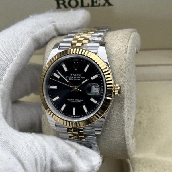 Replica Rolex Datejust Jubilee Two Tone 41mm - Image 4