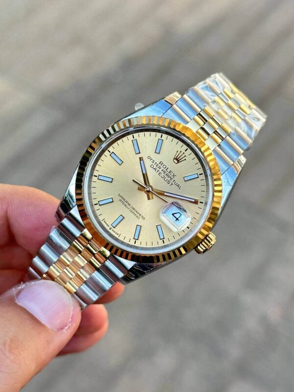 Replica Rolex Datejust Jubilee Two Tone Gold 41mm - Image 2