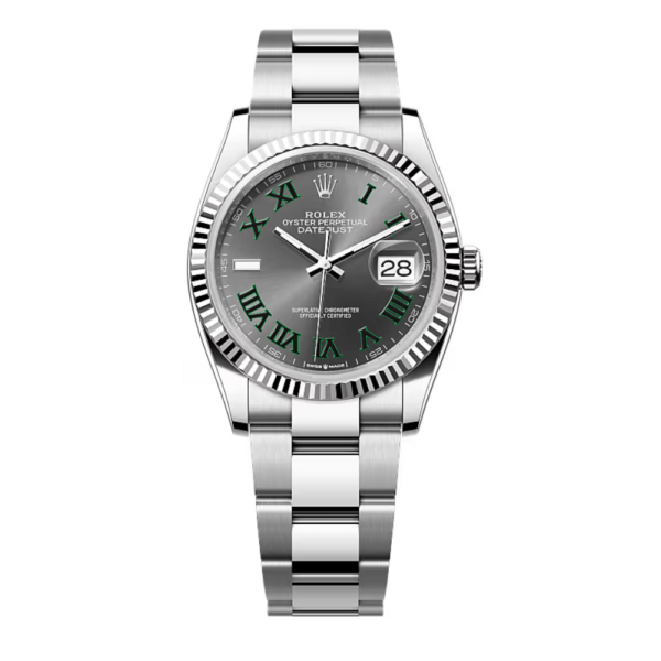 Replica Rolex Datejust Oyster Blue Dial 36mm - Image 8