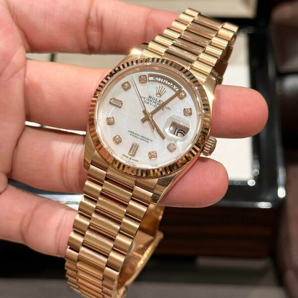Replica Rolex Day Date Mother of Pearl 36mm - Image 3