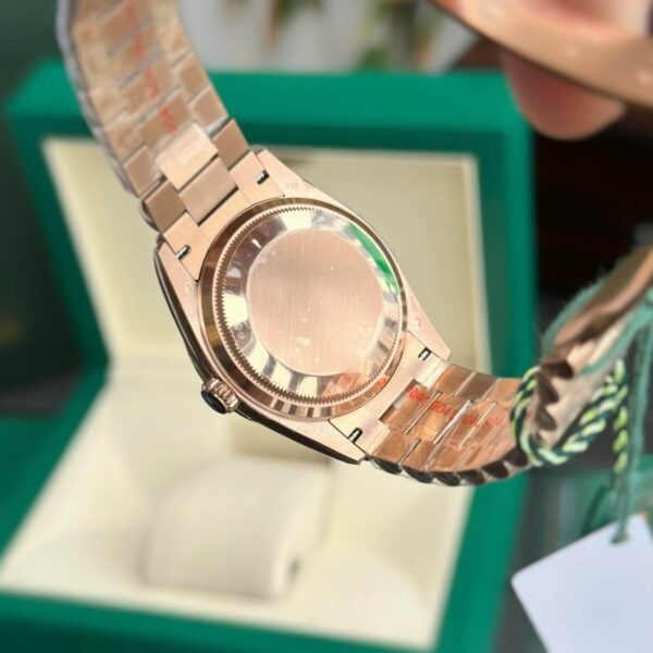 Replica Rolex Day Date Rose Gold – Chocolate Dial - Image 7