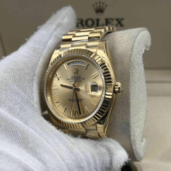 Replica Rolex Day Date Yellow Gold/Dial - Image 4