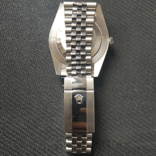 Replica Rolex Day Date White Gold Green Dial - Image 5