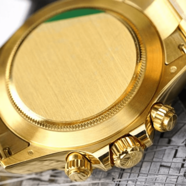Replica Rolex Daytona Cosmograph Gold White Dial - Image 4
