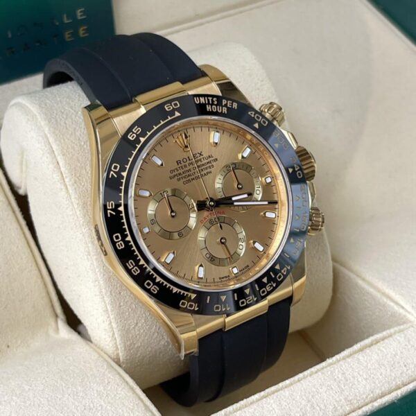 Replica Rolex Daytona Cosmograph OysterFlex - Gold - Image 3