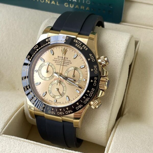 Replica Rolex Daytona Cosmograph OysterFlex - Gold - Image 4