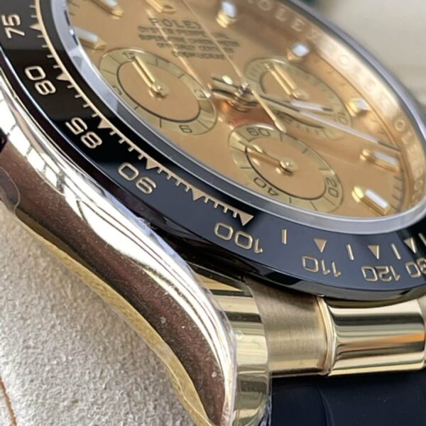 Replica Rolex Daytona Cosmograph OysterFlex - Gold - Image 6