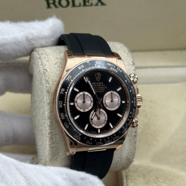 Replica Rolex Daytona Cosmograph OysterFlex - Rose Gold - Image 2