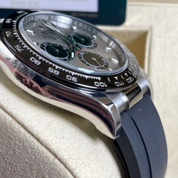 Replica Rolex Daytona Cosmograph OysterFlex - White Gold - Image 5