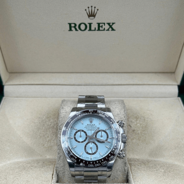 Replica Rolex Daytona Cosmograph Silver Tiffany Dial - Image 2