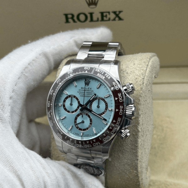 Replica Rolex Daytona Cosmograph Silver Tiffany Dial - Image 3