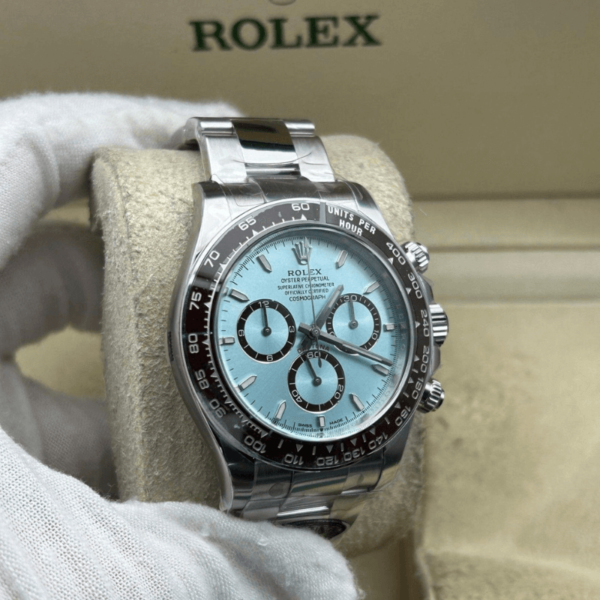 Replica Rolex Daytona Cosmograph Silver Tiffany Dial - Image 5