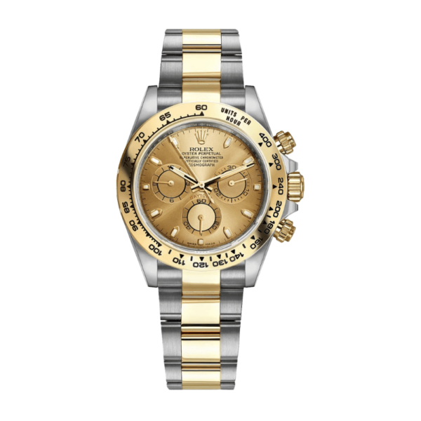 Replica Rolex Daytona Cosmograph Two Tone Gold Dial