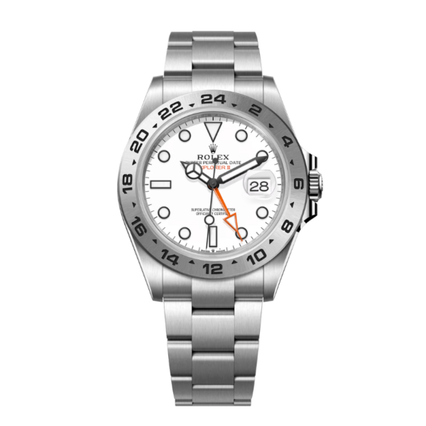 Replica Rolex Explorer II Osyter - White Dial