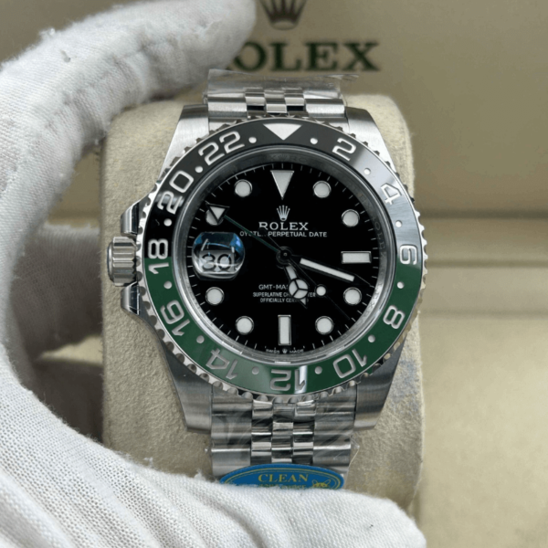 Replica Rolex GMT Master II Jubilee - Green & Black - Image 2