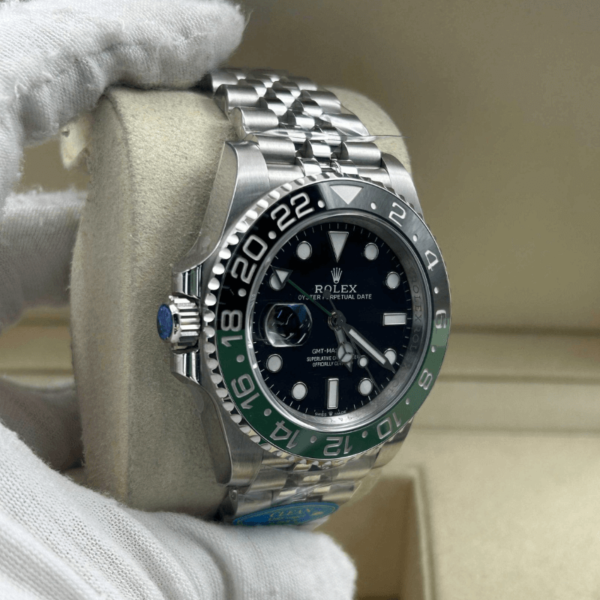 Replica Rolex GMT Master II Jubilee - Green & Black - Image 3