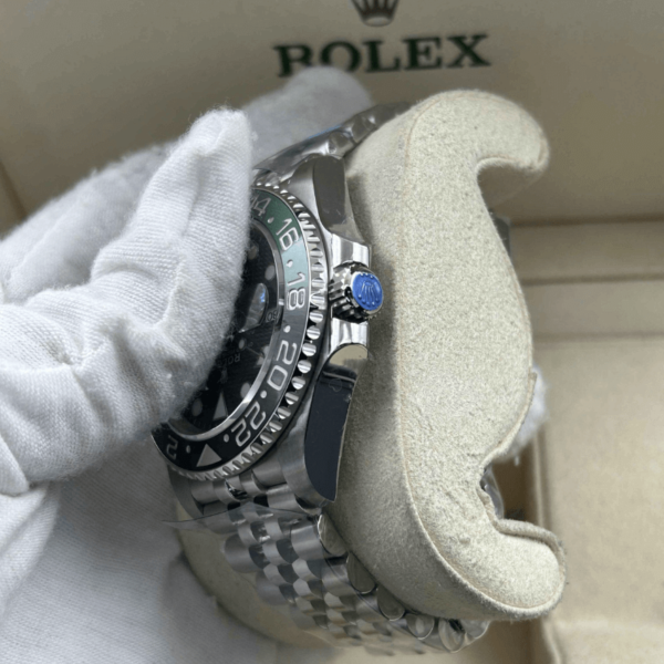 Replica Rolex GMT Master II Jubilee - Green & Black - Image 4