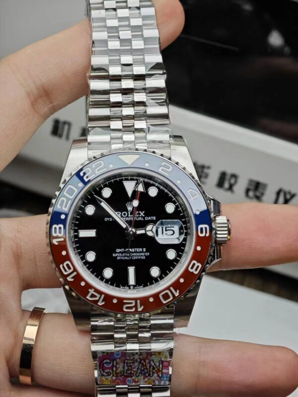 Replica Rolex GMT Master II Jubilee PEPSI - Image 3