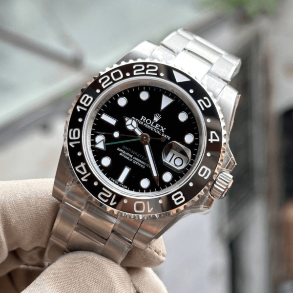 Replica Rolex GMT-Master II Oyster - Black - Image 2