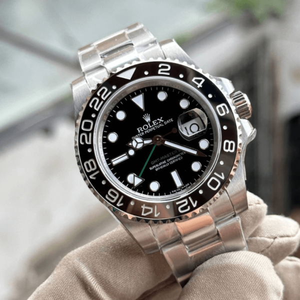 Replica Rolex GMT-Master II Oyster - Black - Image 3
