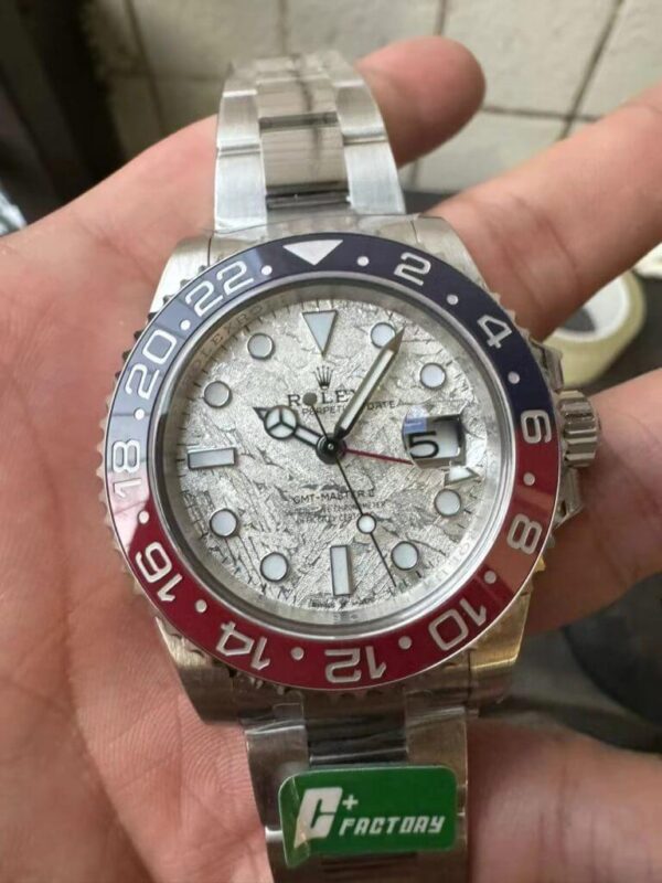 Replica Rolex GMT Master II Oyster Meteorite - Image 4