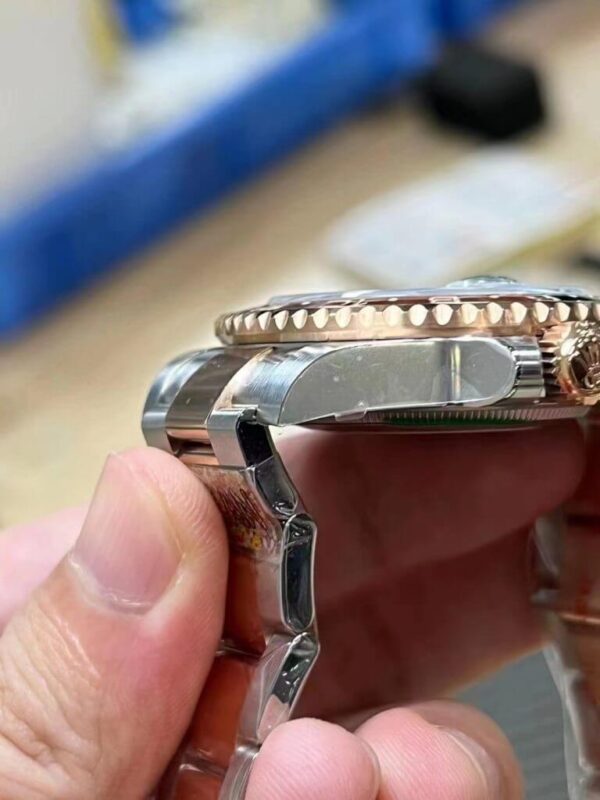 Replica Rolex GMT Master II Oyster Two Tone Everose Gold - Image 4