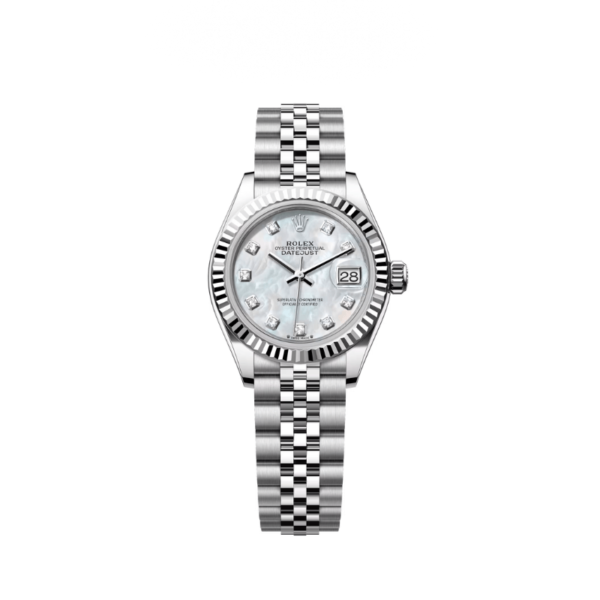 Replica Rolex Lady Datejust Jubilee Mother of Pearl 31mm - Diamonds Case