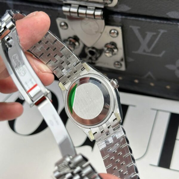 Replica Rolex Lady Datejust Jubilee Mother of Pearl 31mm - Diamonds Case - Image 7