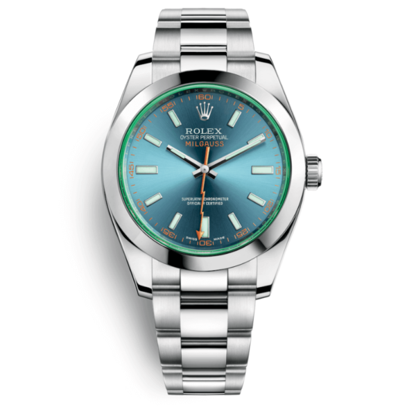 Replica Rolex Oyster Milgauss - Blue Dial