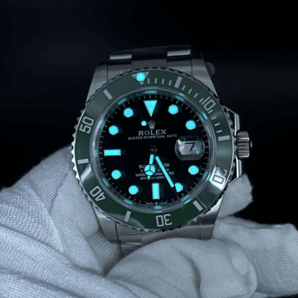 Replica Rolex Oyster Submariner - Green Case - Image 3