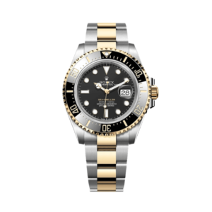 Replica Rolex Sea Dweller Two Tone - Black Dial