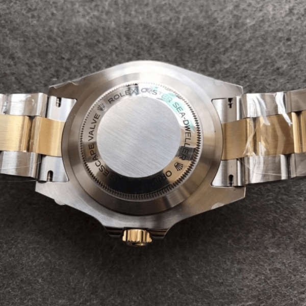 Replica Rolex Sea Dweller Two Tone - Black Dial - Image 3