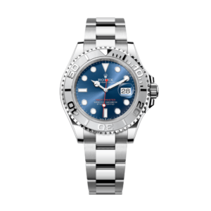 Replica Rolex Yacht Master Oyster Silver - Blue Dial