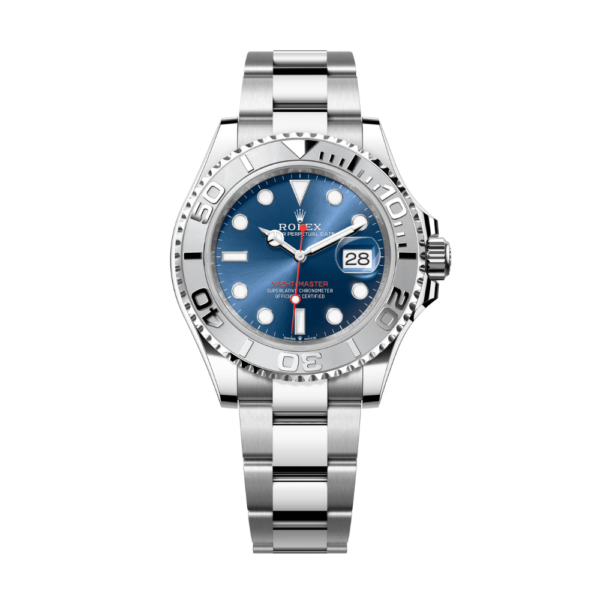 Replica Rolex Yacht Master Oyster Silver - Grey Dial - Image 8