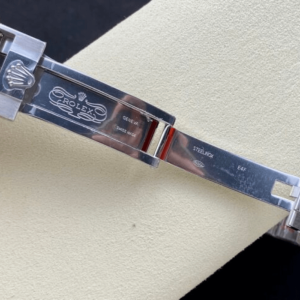 Replica Rolex Yacht Master Oyster Silver - Blue Dial - Image 6