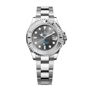 Replica Rolex Yacht Master Oyster Silver - Grey Dial
