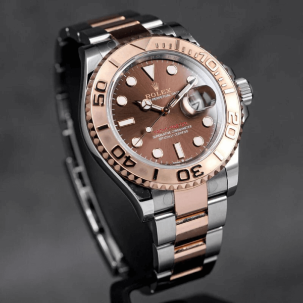 Replica Rolex Yacht Master Oyster Two Tone - Everose Gold - Image 2