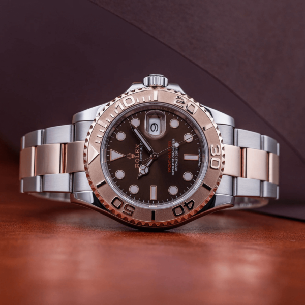 Replica Rolex Yacht Master Oyster Two Tone - Everose Gold - Image 3