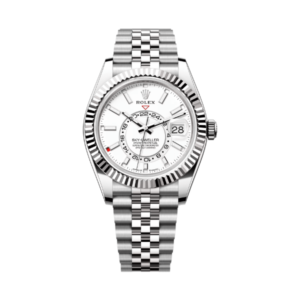 Rolex Replica Sky Dweller Jubilee – White Dial