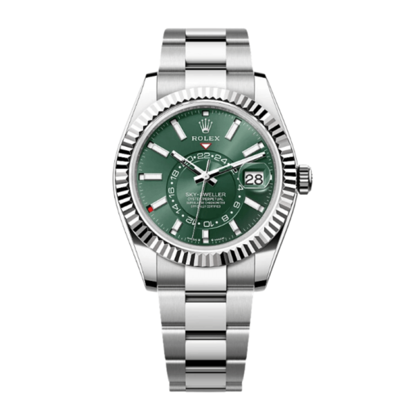Rolex Replica Sky Dweller Oyster - White Dial - Image 10
