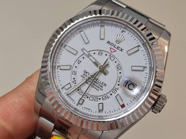 Rolex Replica Sky Dweller Oyster - White Dial - Image 3