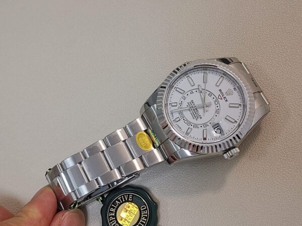 Rolex Replica Sky Dweller Oyster - White Dial - Image 7